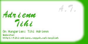 adrienn tihi business card